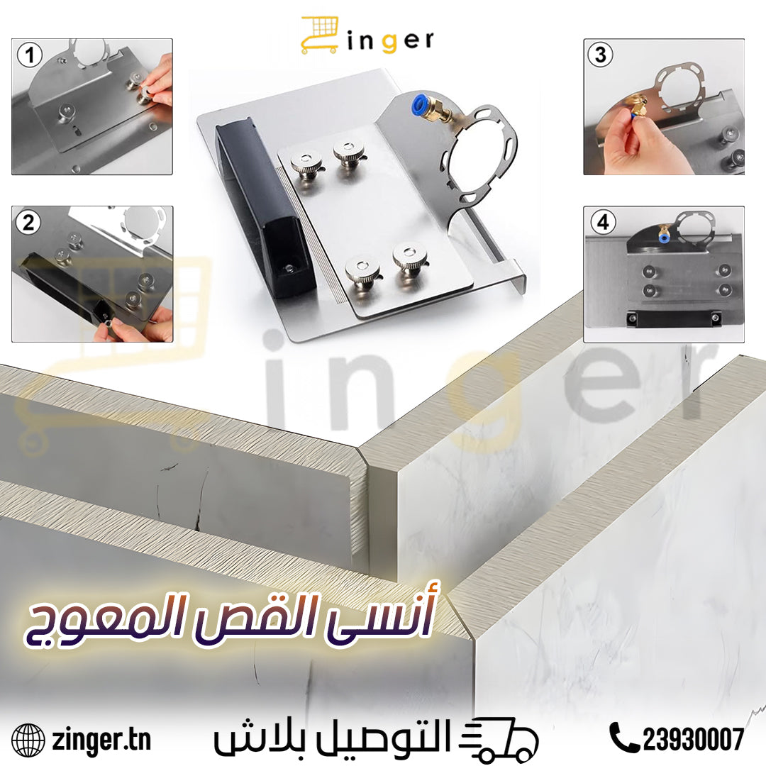 Support Carrelage 45°
