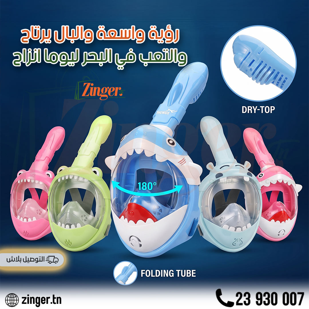Masque de Plongée pour Enfant