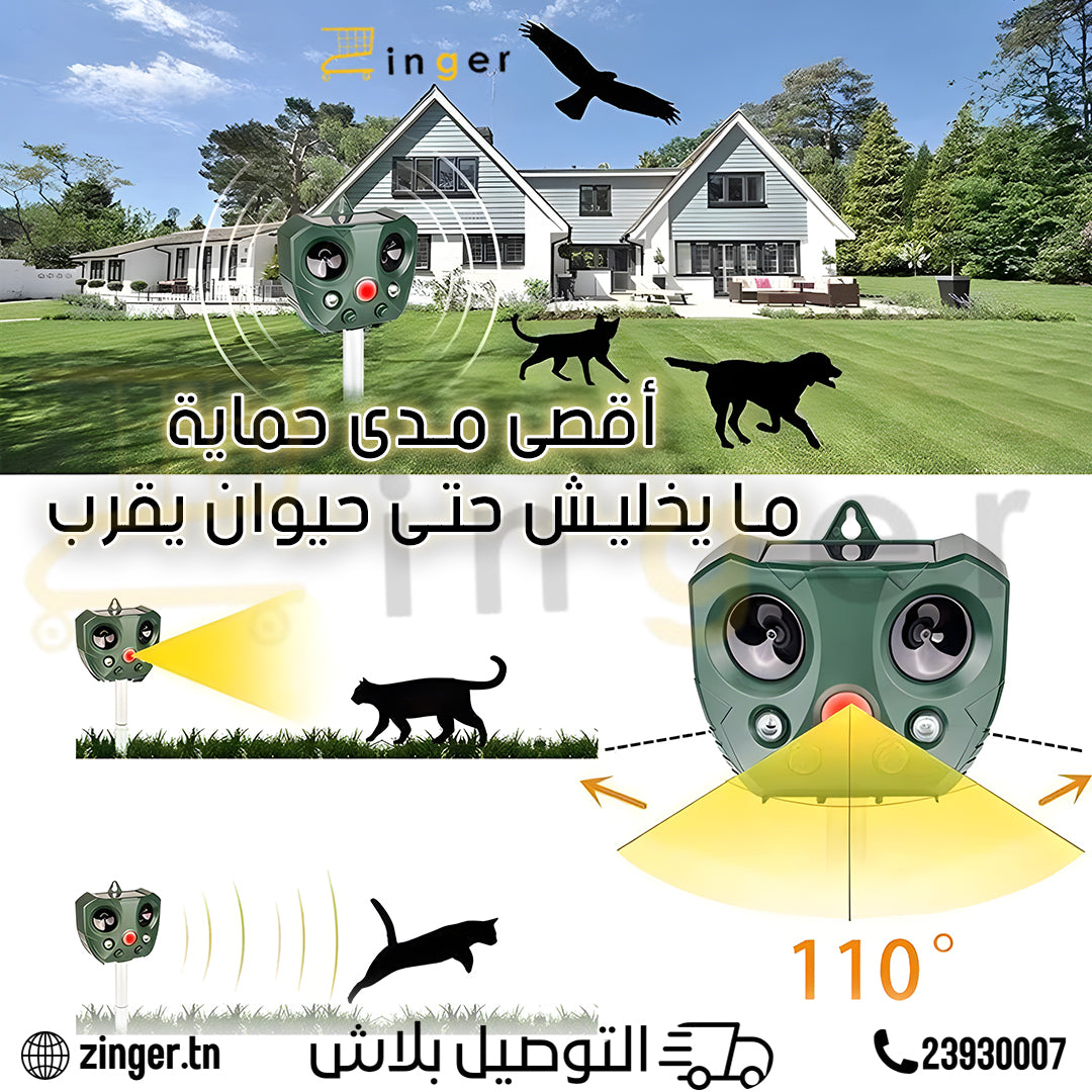 Répulsif Animaux Solaire