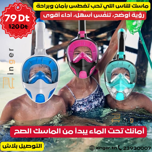 Masque Plongée Pro