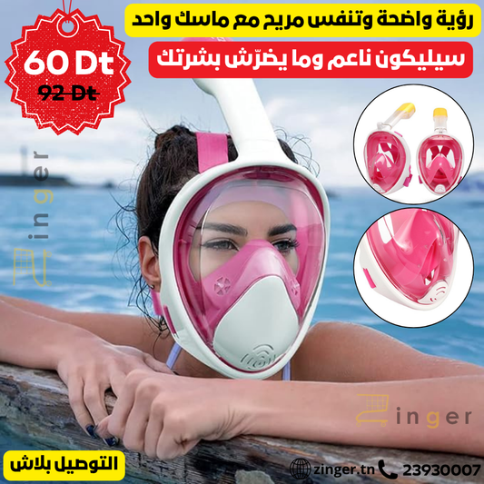 Masque Plongée Femme