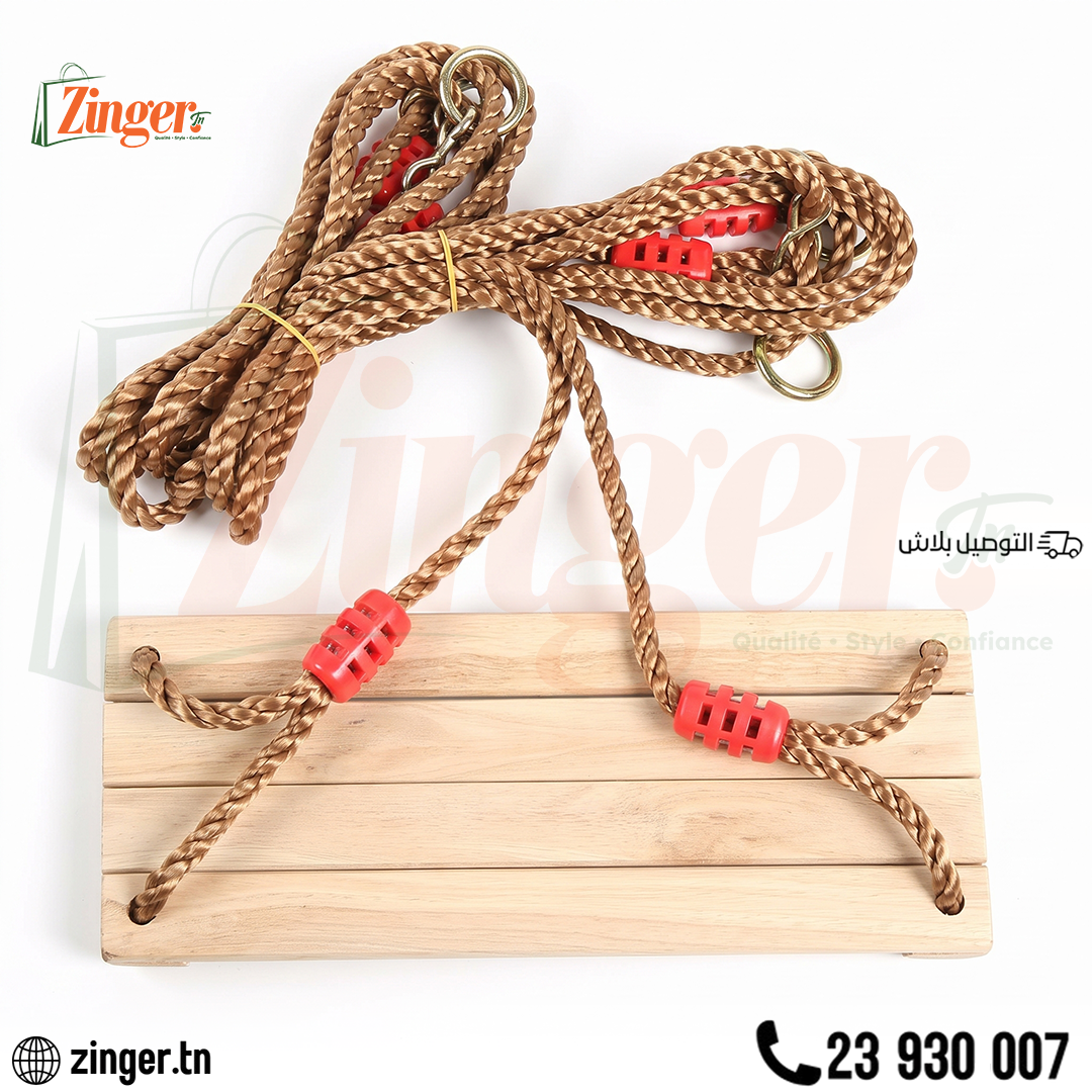 Balançoire en bois