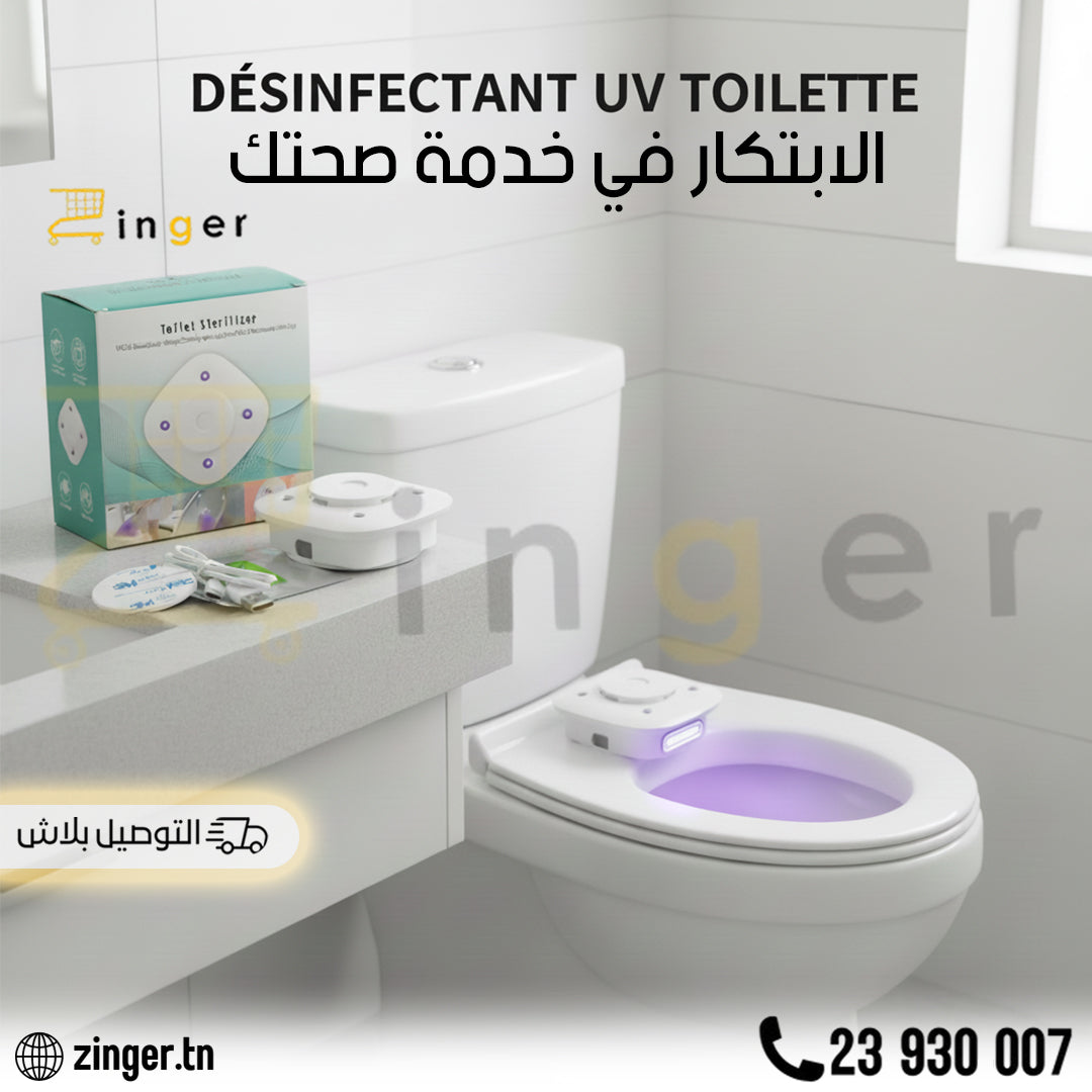 Désinfectante UV Toilette